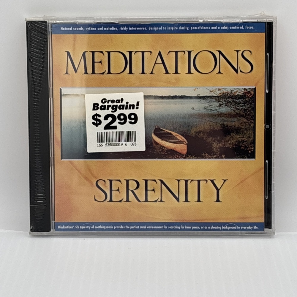 Meditations Serenity CD Passion Music Natural Sounds New PM0030-2